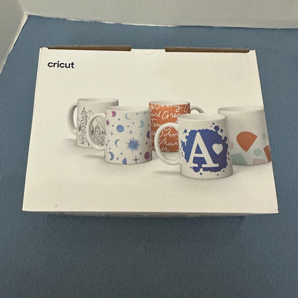 Cricut 12oz Ceramic Mug Blank White 6 Count for Infusible Ink 2008942